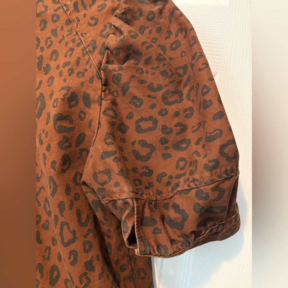 Universal Thread Brown Leopard Print Mini Dress - image 5
